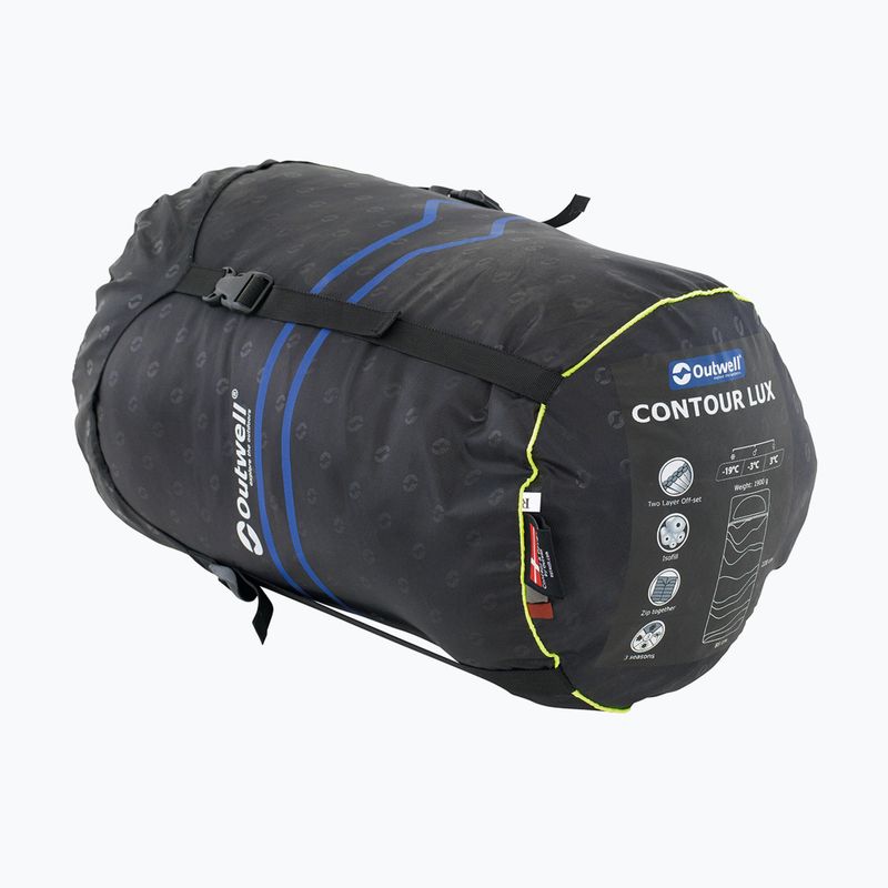Outwell Contour Lux sac de dormit maro maro 230367 16