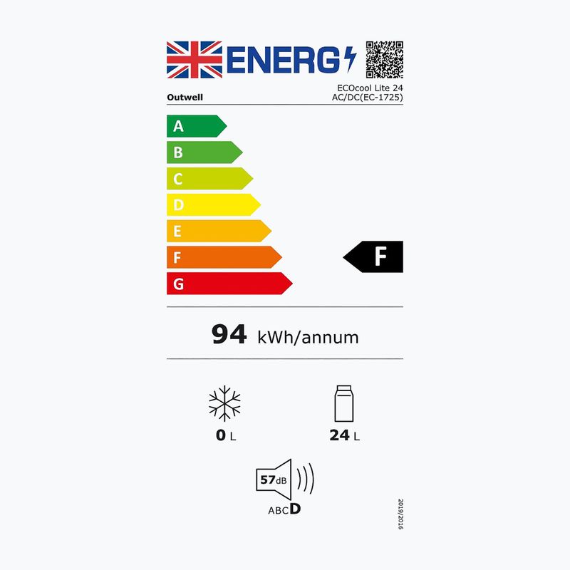 Outwell Ecocool Lite 24 litri, frigider de excursie, albastru marin 590207 2