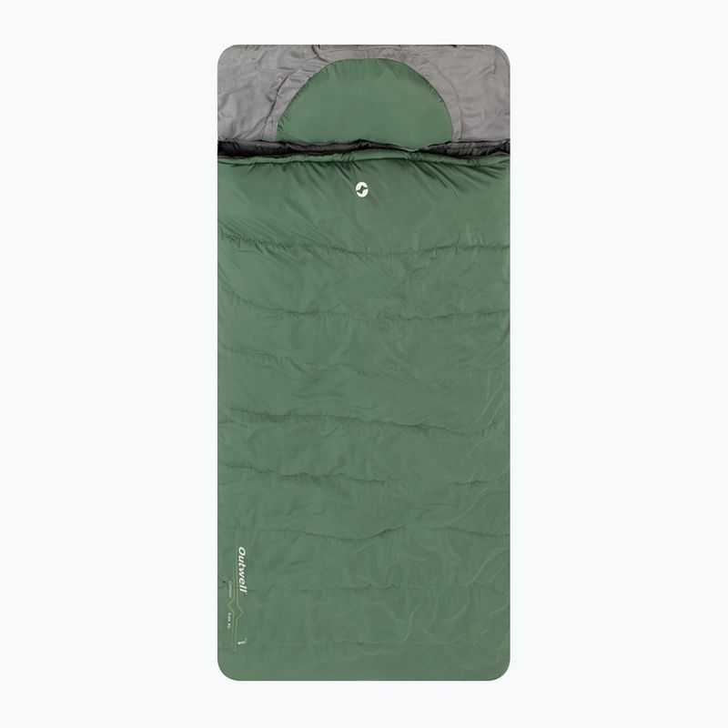 Sac de dormit Outwell Contour Lux XL verde