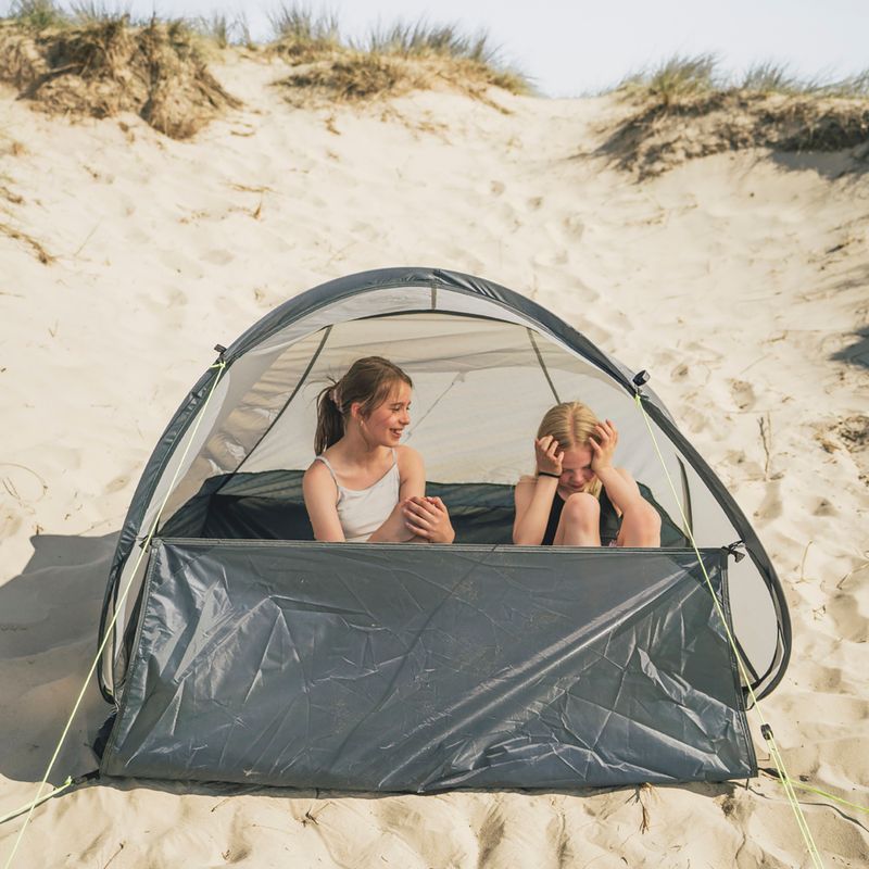 Cort de plajă Outwell Eastbourne Beach Shelter light grey 9