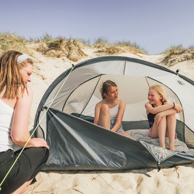 Cort de plajă Outwell Eastbourne Beach Shelter light grey 10