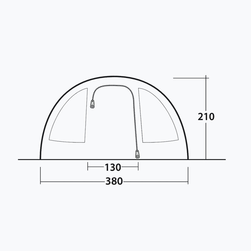 Cort de camping 6-persoane Outwell Sky 6 blue 6