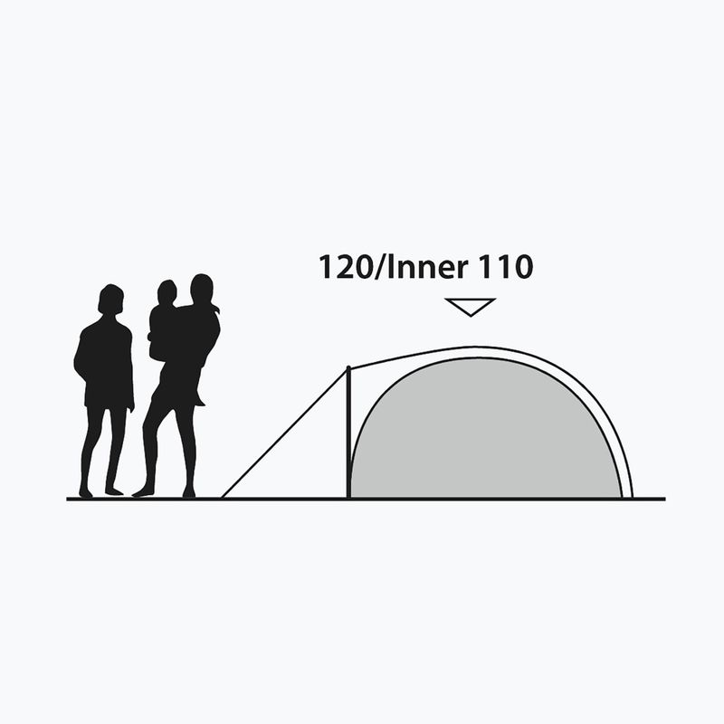 Cort de camping 2-osobowy Outwell Cloud 2 green/gray 12