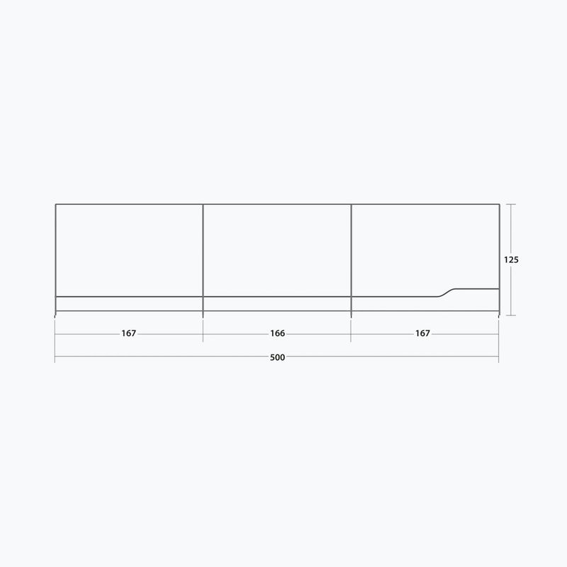 Paravan Outwell Oklahoma Windscreen gray 3