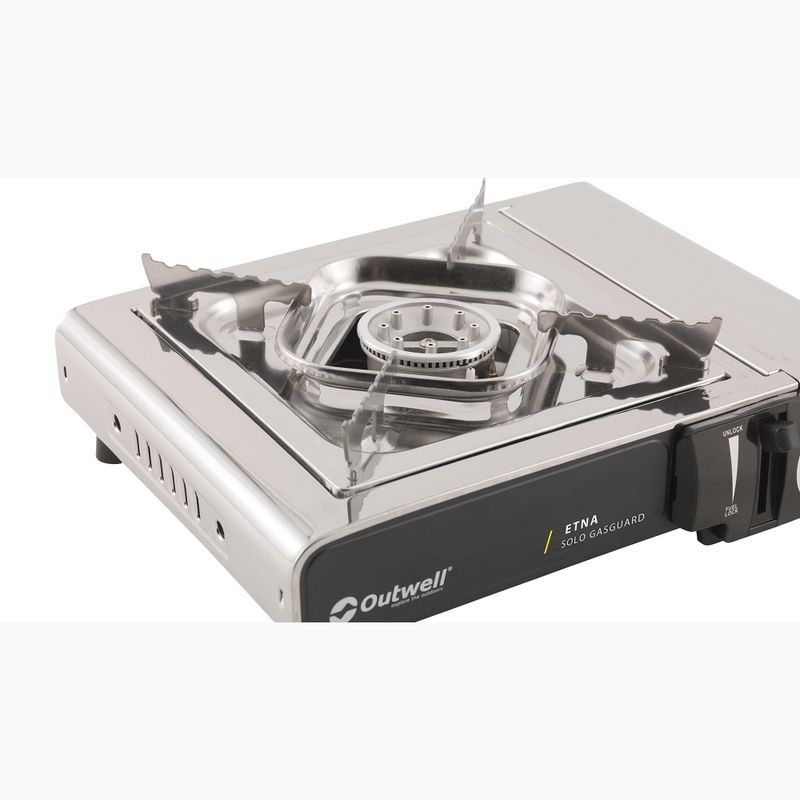 Aragaz de camping Outwell Etna Solo Gasguard silver 3