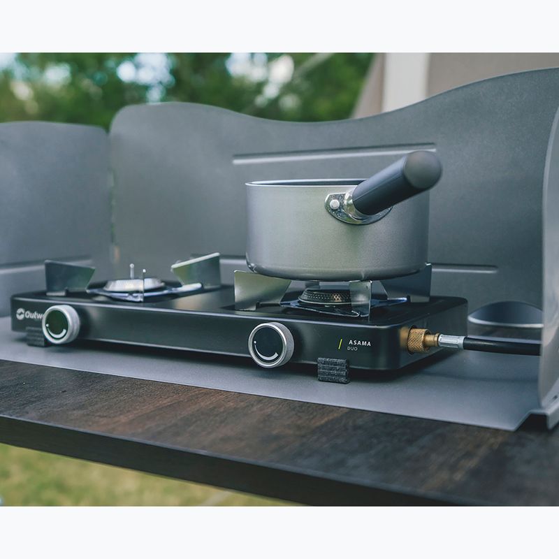 Aragaz de camping Outwell Asama Duo black 5