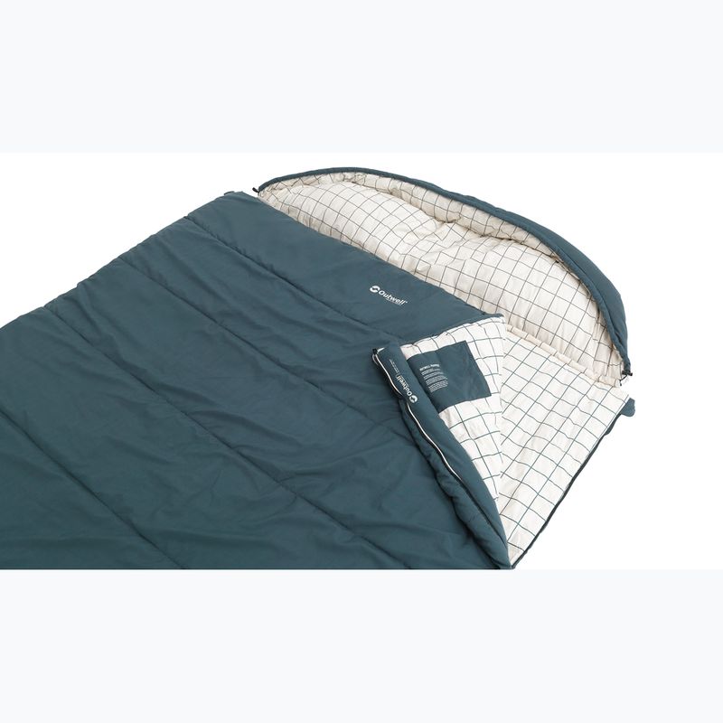 Sac de dormit Outwell Camper Lux Double blue 5
