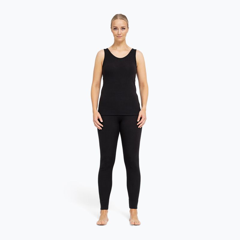 Tricou termoactiv pentru femei Dovre Wool Singlet black 2