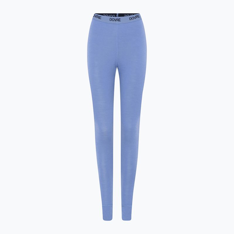 Pantaloni termoactivi pentru femei Dovre Wool Pants blue 3