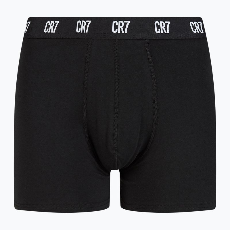 Pantaloni scurți de boxer CR7 Basic Trunk pentru bărbați 5 perechi negru/gri gri închis/gri/gri/alb 7