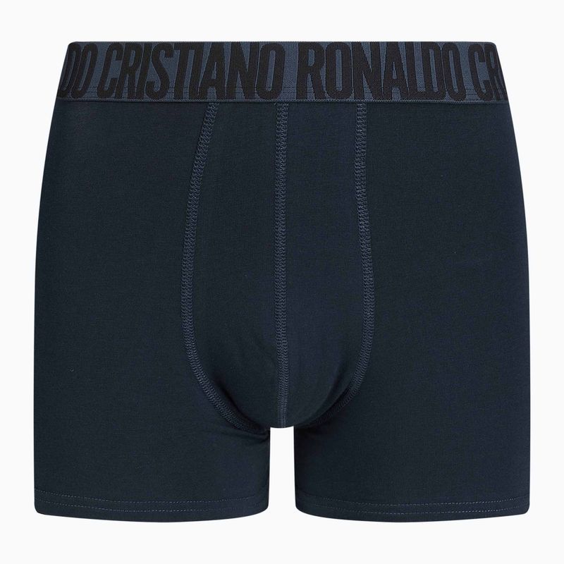 Boxeri bărbătești CR7 Basic Trunk 3 pary blue/navy 8