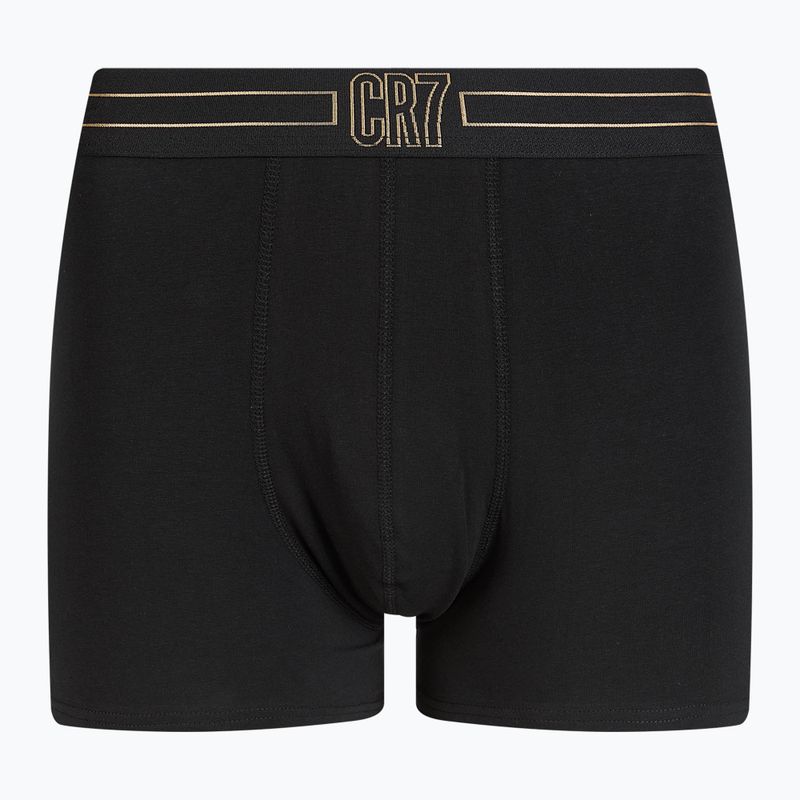 Boxeri bărbătești CR7 Basic Trunk 5 par black/gold 2