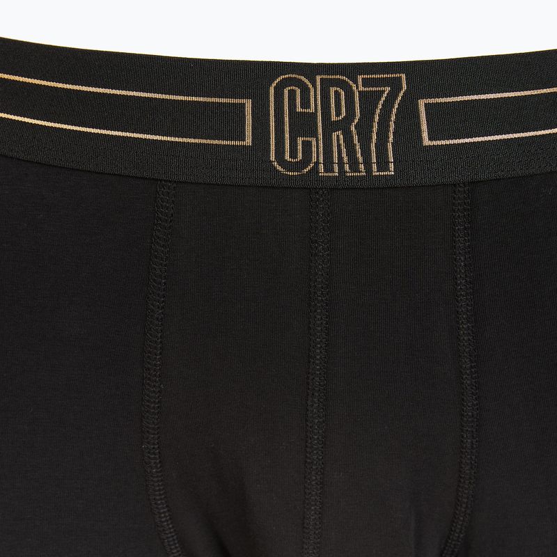 Boxeri bărbătești CR7 Basic Trunk 5 par black/gold 4