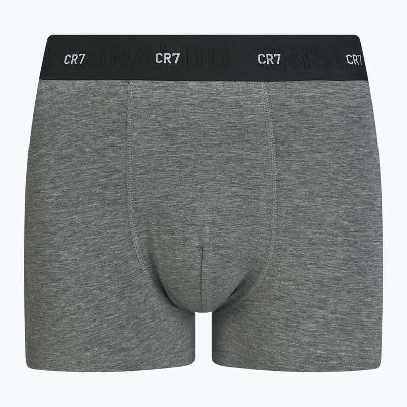 Pantaloni boxeri CR7 Bamboo Trunk FSC pentru bărbați CR7 Bamboo Trunk FSC 3 perechi negru/gri gri închis/gri 5