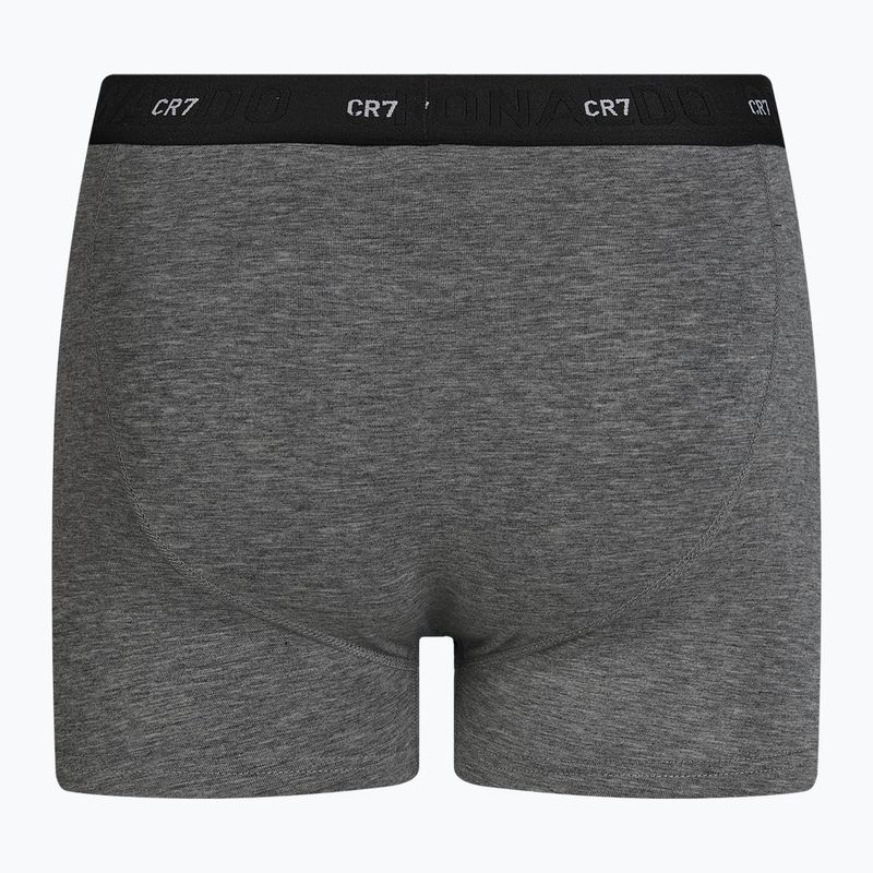 Pantaloni boxeri CR7 Bamboo Trunk FSC pentru bărbați CR7 Bamboo Trunk FSC 3 perechi negru/gri gri închis/gri 6