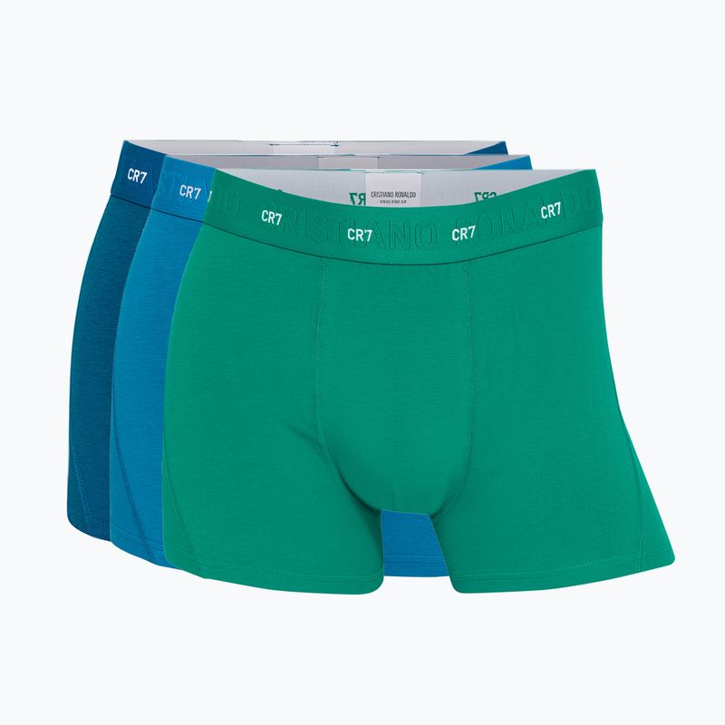 Boxeri pentru bărbați CR7 Bamboo Trunk FSC 3 perechi multicolour