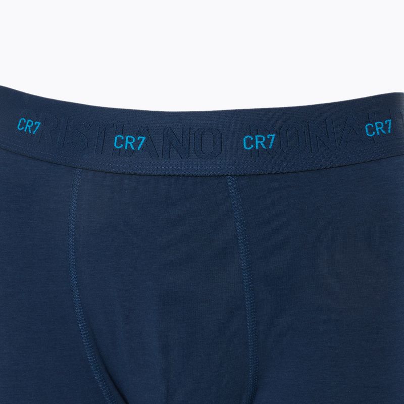 Boxeri pentru bărbați CR7 Bamboo Trunk FSC 3 perechi navy 3