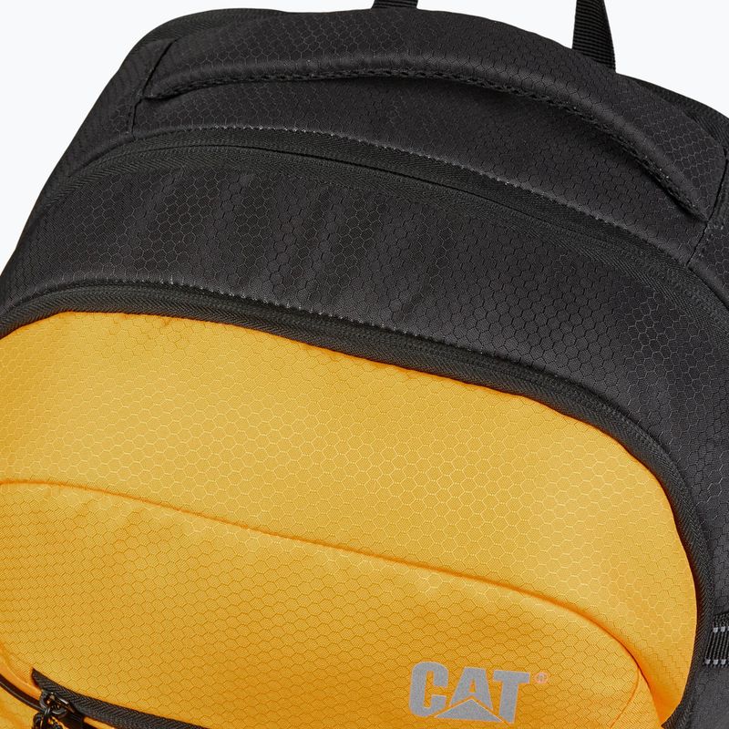 Rucsac de oraș Caterpillar Logan Backpack 25 l black/yellow 5