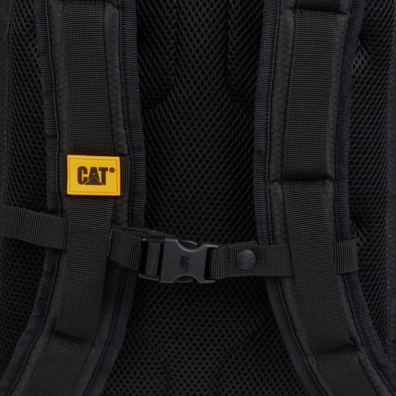 Rucsac de oraș Caterpillar Logan Backpack 25 l black/yellow 10