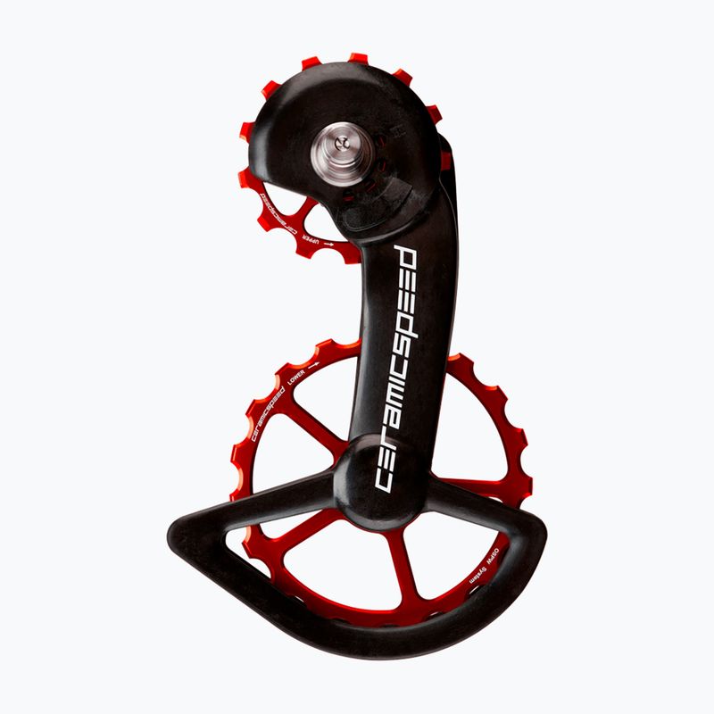 Carcasă pentru deraiorator CeramicSpeed OSPW Seria 9100/R8000 roșu 106315