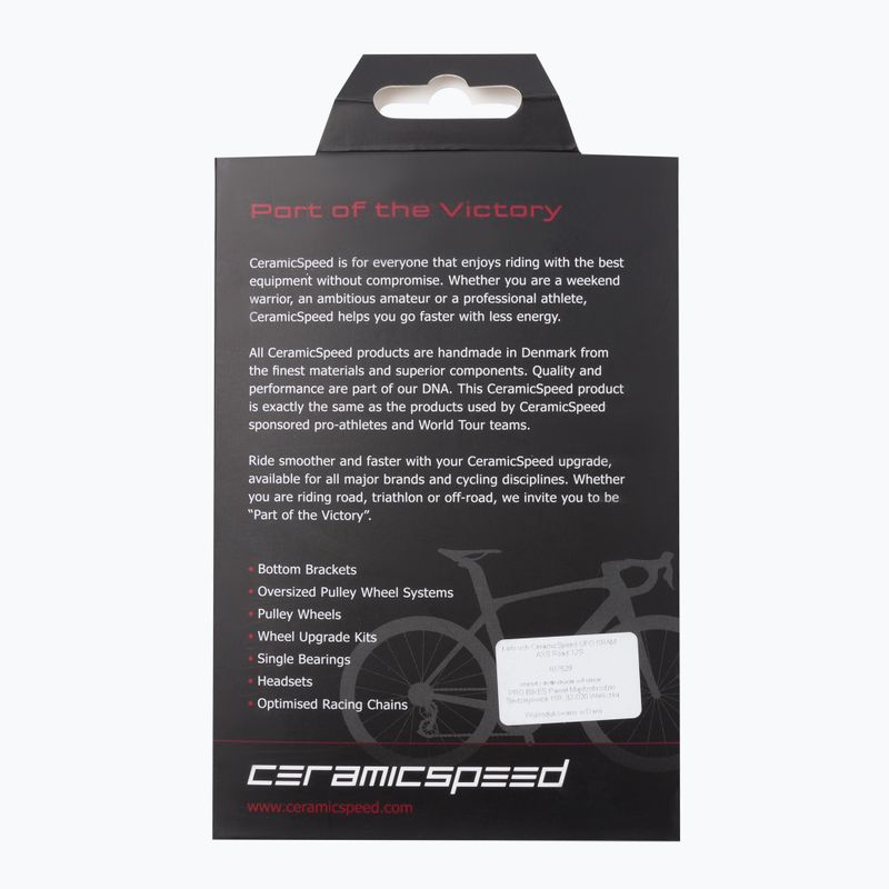 Lanț de bicicletă CeramicSpeed UFO SRAM AXS Road 12S argint 107529 2