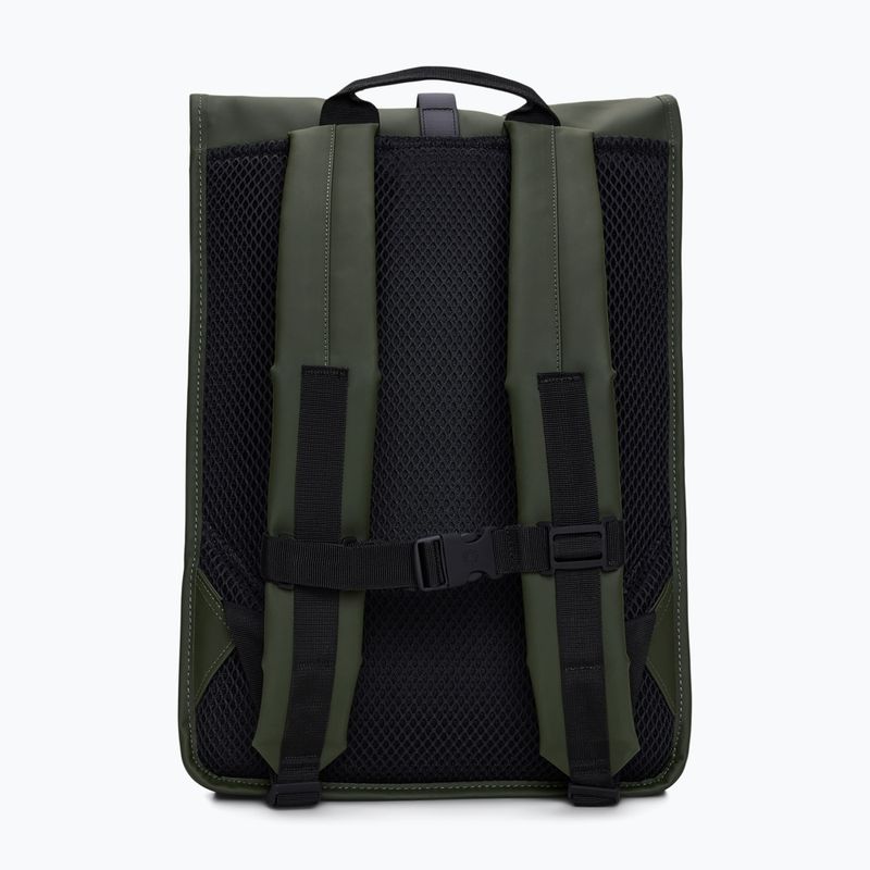 Rucsac de oraș Rains Rucksack Rolltop 13 + 4 l green 2