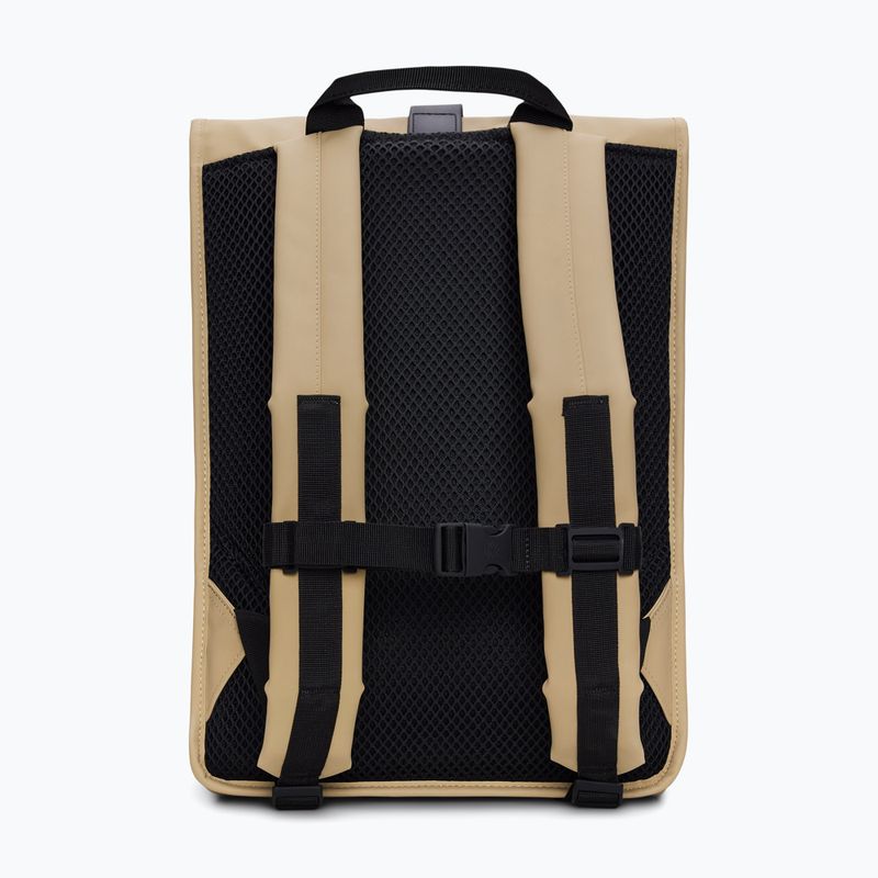 Rucsac de oraș Rains Rucksack Rolltop 13 + 4 l sand 2