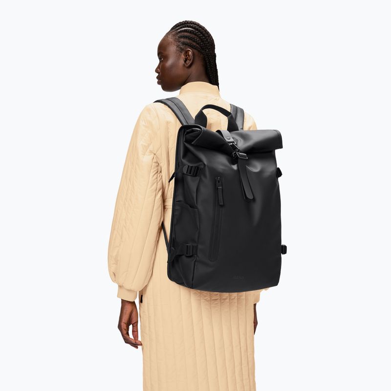 Rucsac de oraș Rains Rolltop Rucksack Large 23 l black 3