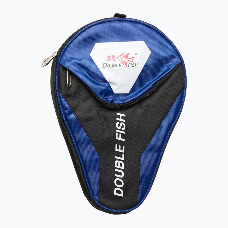 Husă pentru rachetă de tenis de masă Double Fish Table Tenis Bag blue