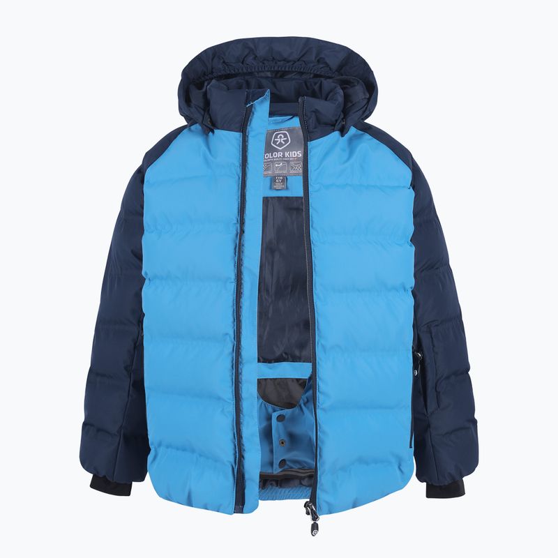 Geacă de schi pentru copii Color Kids Ski Jacket Quilted AF 10.000 albastră-neagră 740695 7