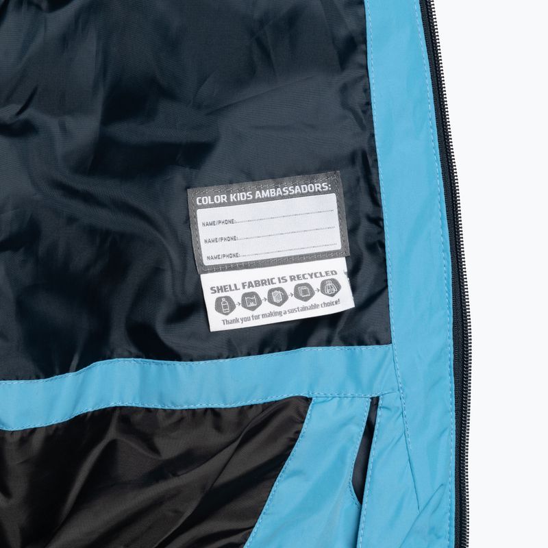 Geacă de schi pentru copii Color Kids Ski Jacket Quilted AF 10.000 albastră-neagră 740695 5
