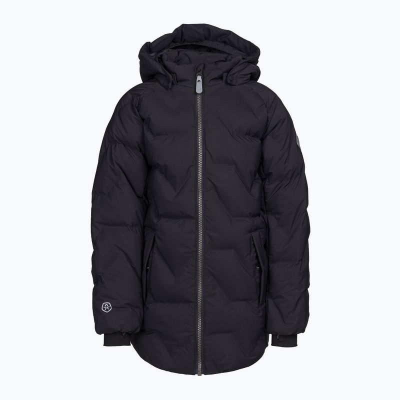 Geacă cu puf pentru copii Color Kids Jacket Quilted AF 10.000 neagră 740720