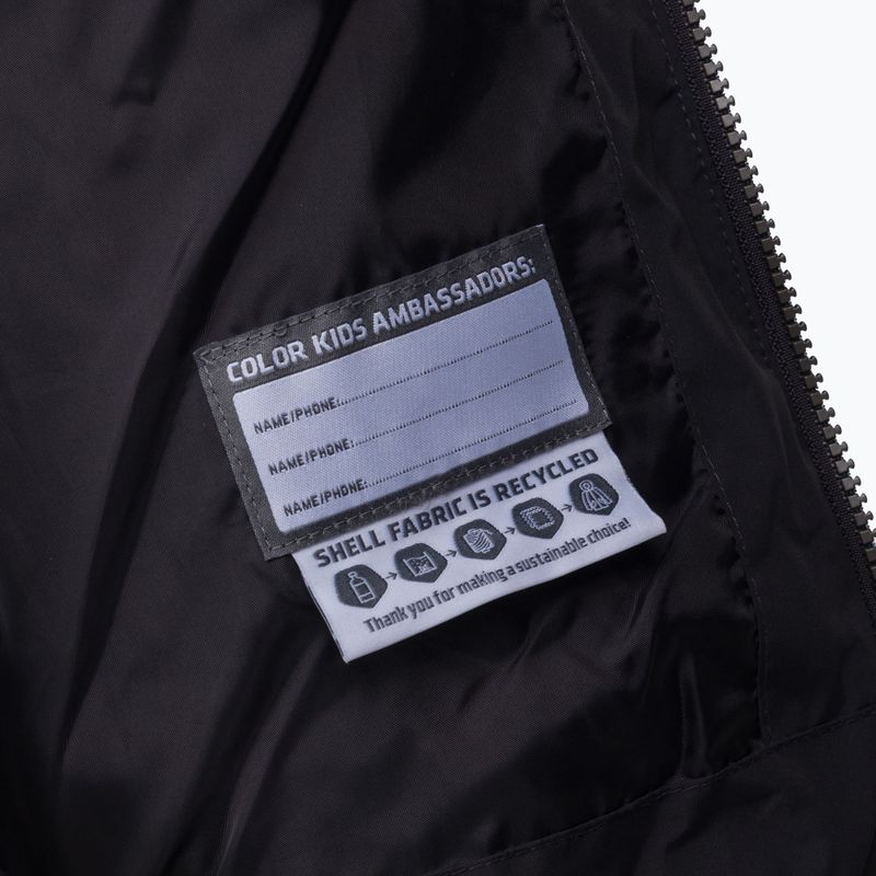 Geacă cu puf pentru copii Color Kids Jacket Quilted AF 10.000 neagră 740720 3