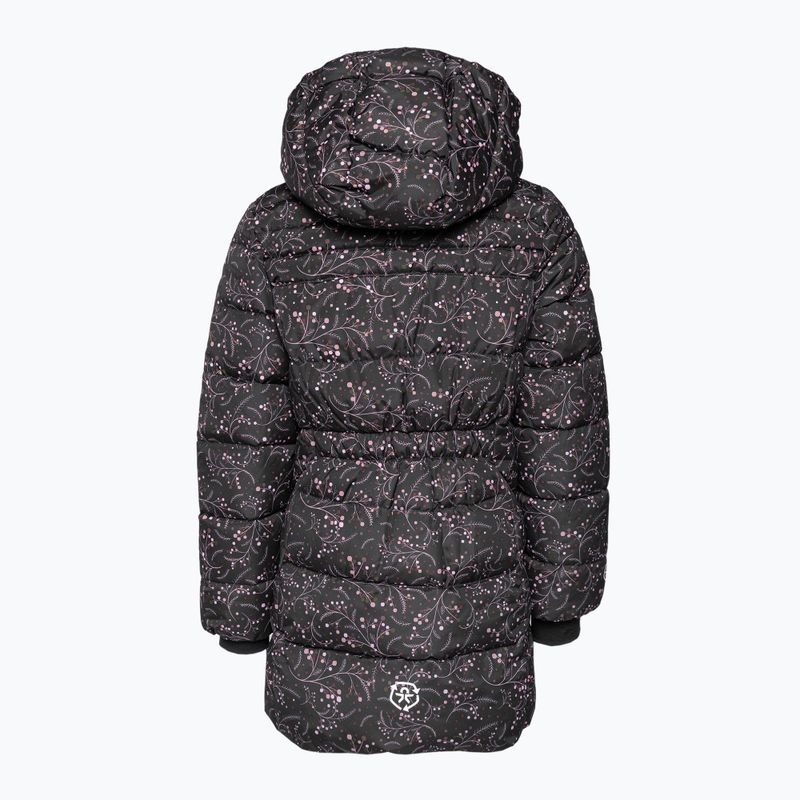 Geacă cu puf pentru copii Color Kids Jacket Quilted AOP AF 8.000 negru-roză 740728 2