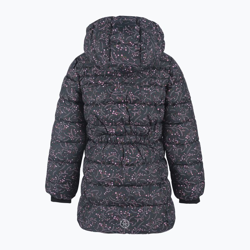 Geacă cu puf pentru copii Color Kids Jacket Quilted AOP AF 8.000 negru-roză 740728 7