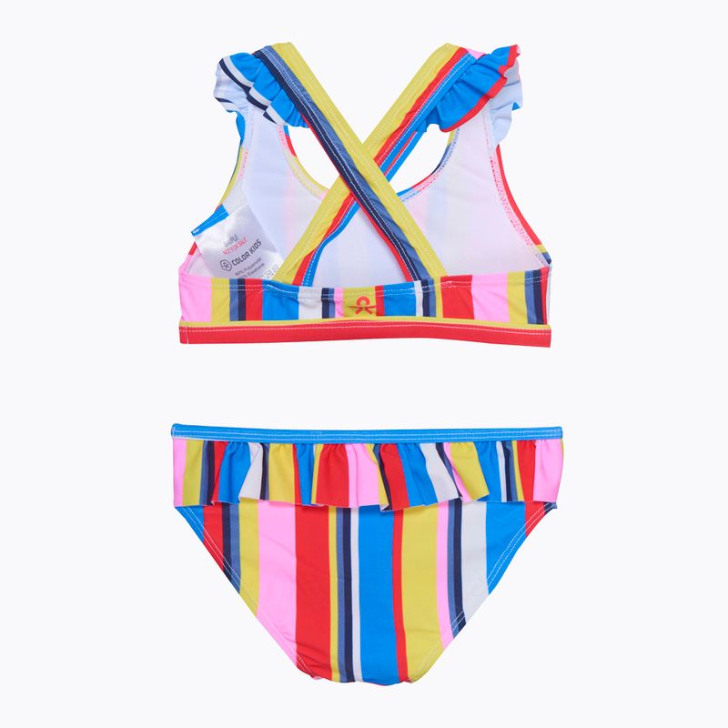Costum de baie două piese pentru copii Culoare Fustă scurtă Bikini Culoare CO7201115380 2