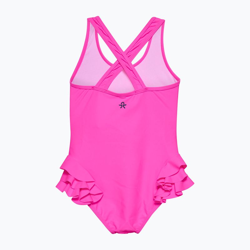 Costum de baie o singură piesă pentru copii Culoare Aplicație pentru copii roz CO7201195590 2