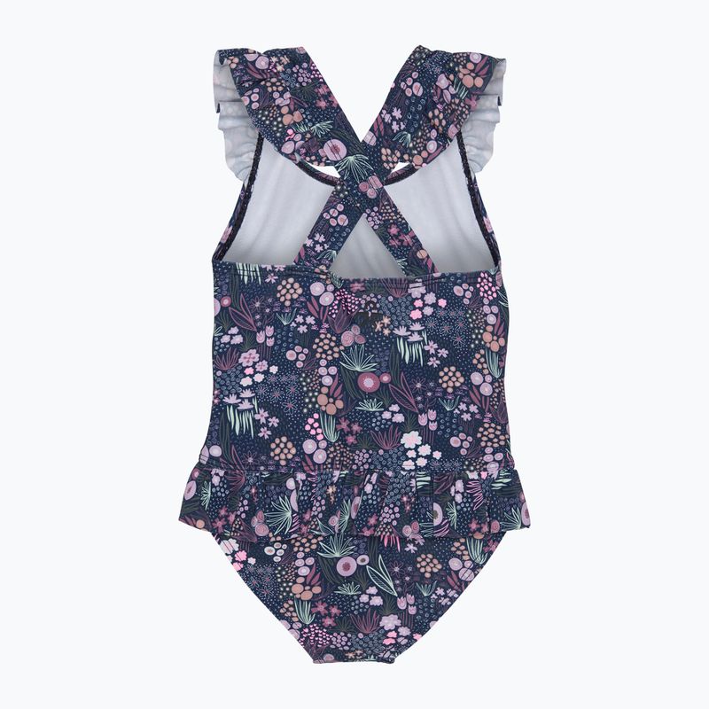 Color Kids Frills AOP costum de baie dintr-o bucată albastru marin CO7200977198 2