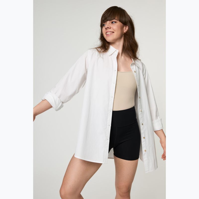 Body de antrenament pentru femei Girlfriend Collective Penny Square Neck cream 6