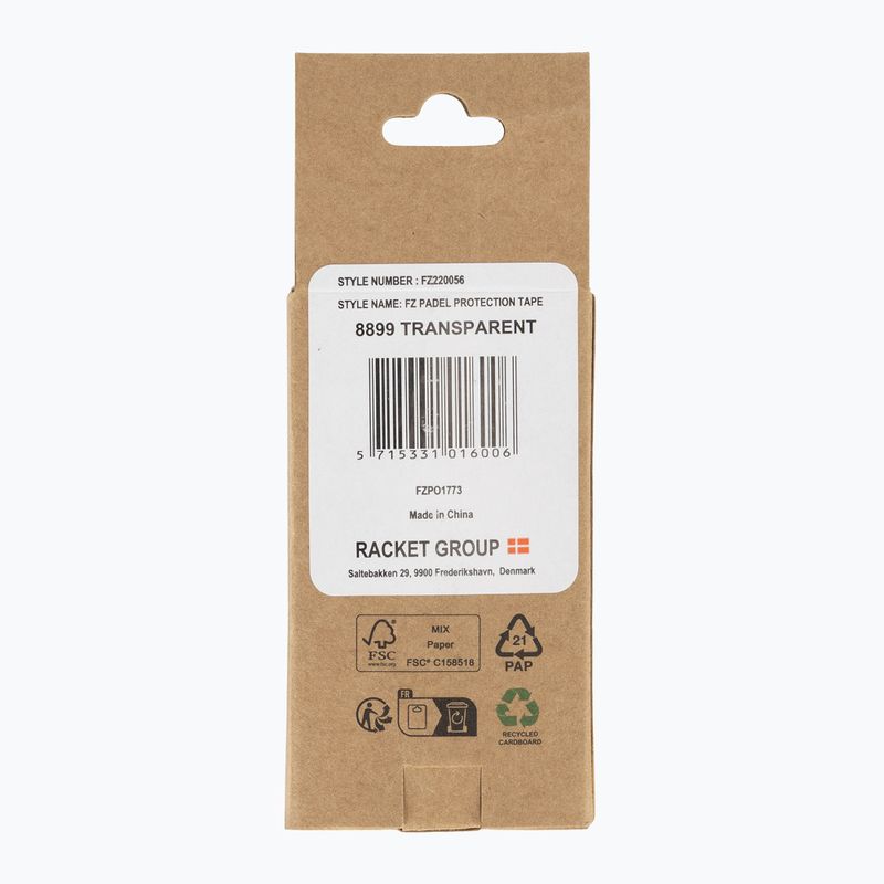 Bandă de protecție pentru racheta de padel FZ Padel Protection Tape transparent 2