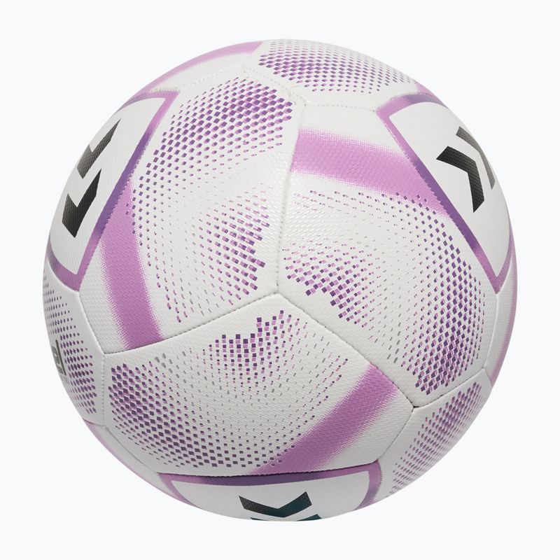 Minge de fotbal Hummel HML Aerofly Light 290 white/purple mărimea 3 2