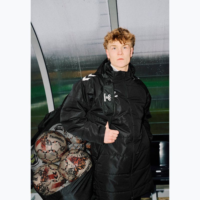 Sac de mingi Hummel Core Ball black 8