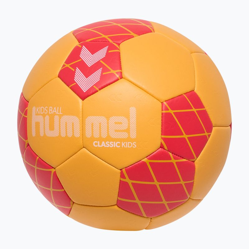 Minge de handbal pentru copii Hummel Classic HB Jr orange/red size 1 2