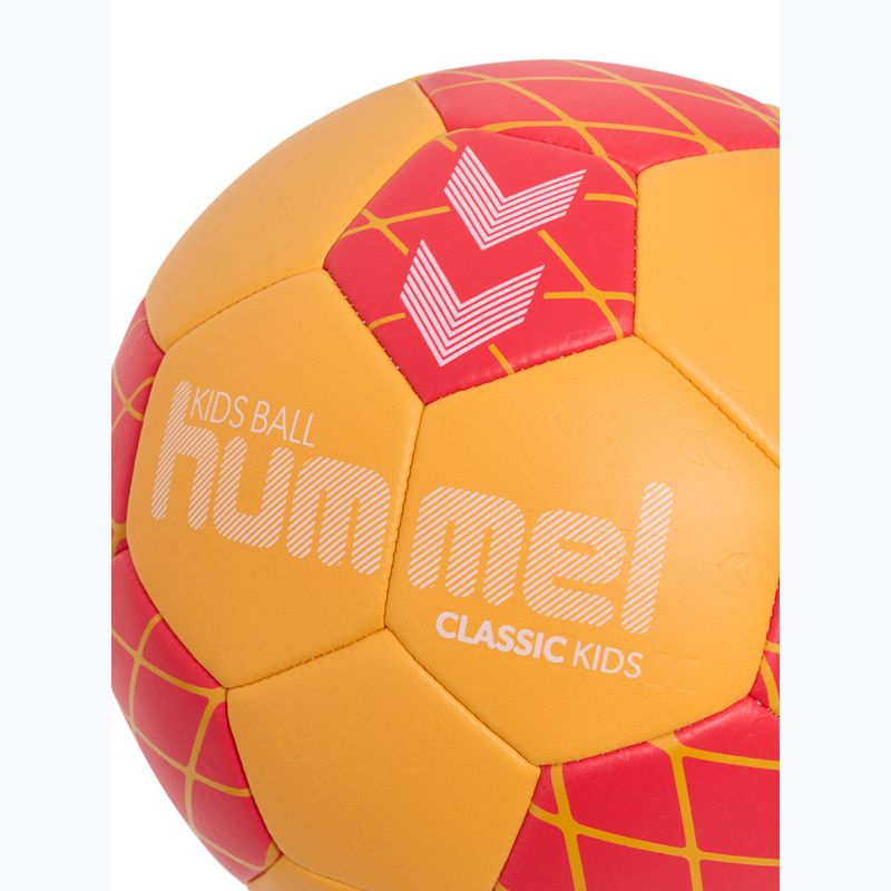 Minge de handbal pentru copii Hummel Classic HB Jr orange/red size 1 4