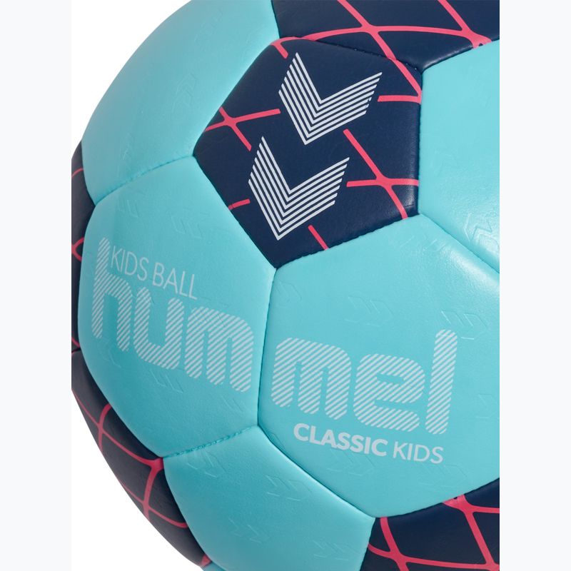 Minge de handbal pentru copii Hummel Classic HB Jr light blue/marine/red size 1 4