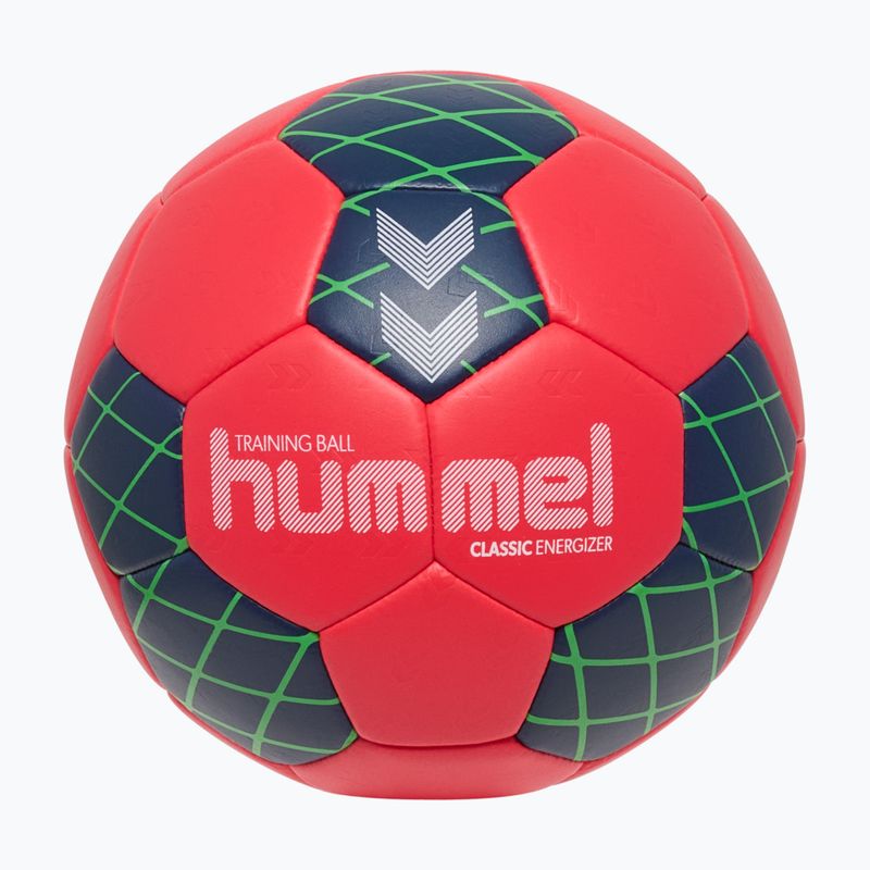 Minge de handbal Hummel Classic Energizer red/marine/green size 0