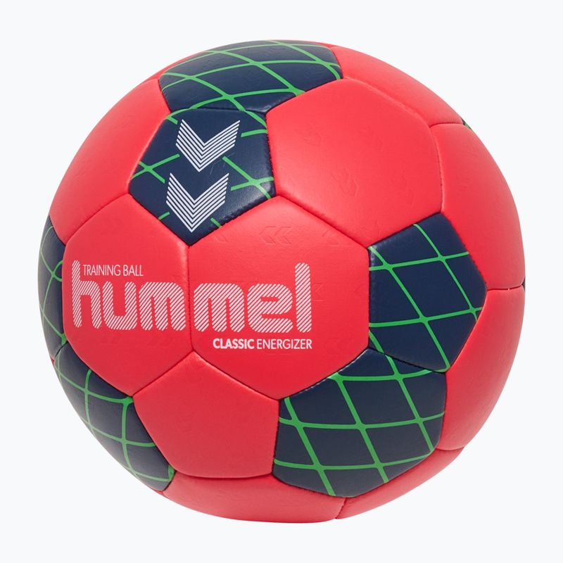 Minge de handbal Hummel Classic Energizer red/marine/green size 0 2