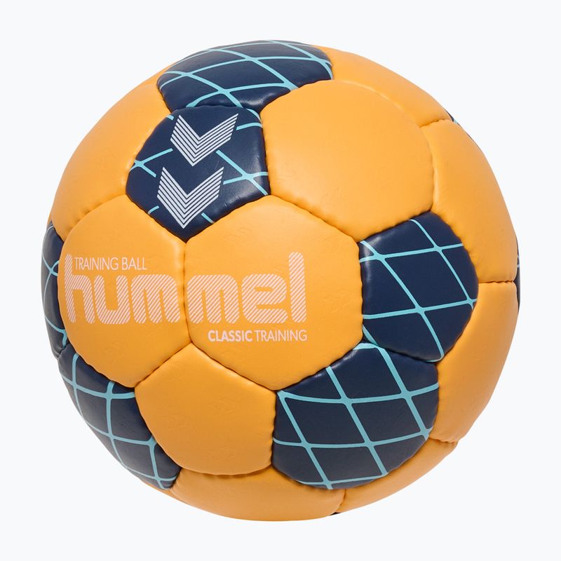 Minge de handbal Hummel Classic Training HB orange/marine/light nlue size 1 2