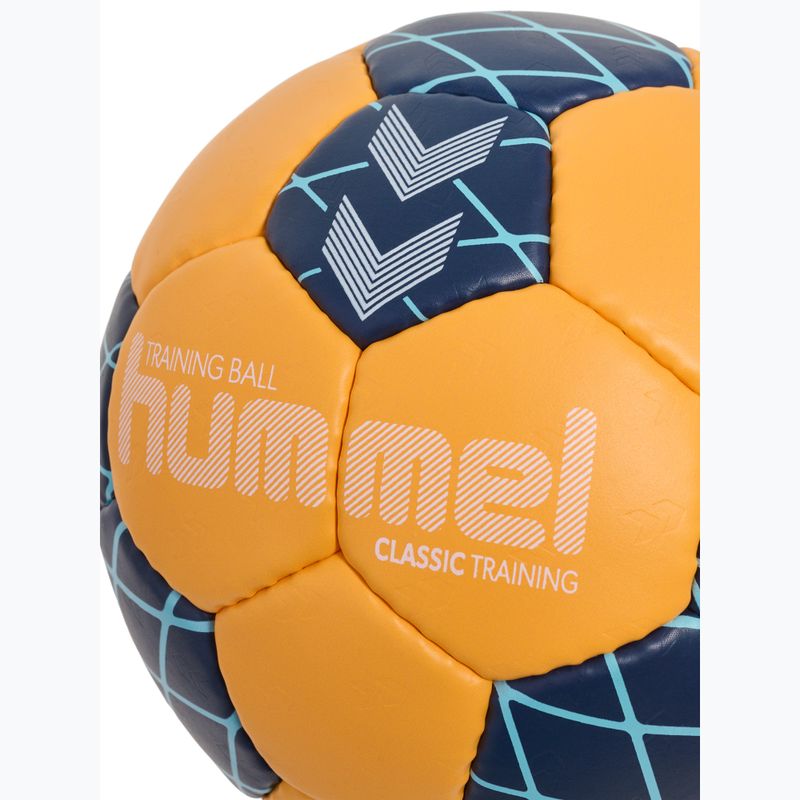 Minge de handbal Hummel Classic Training HB orange/marine/light nlue size 1 4