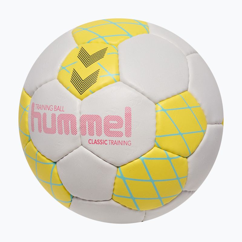 Minge de handbal Hummel Classic Training HB white/yellow/blue size 1 2